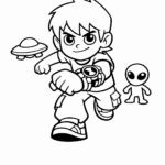 Kolorowanka Cartoon Cat