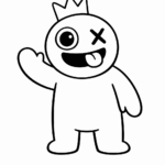 Kolorowanka Brawl Stars Sandy