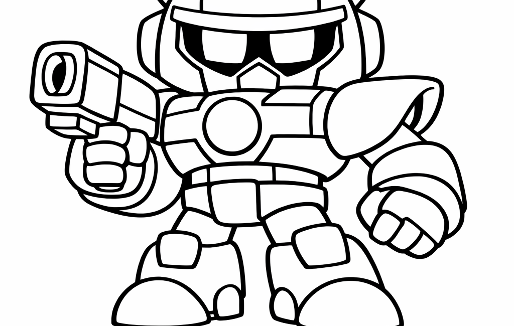 Kolorowanka Brawl Stars Surge