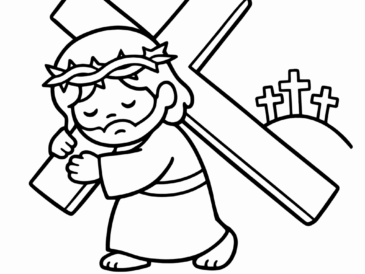 Kolorowanka Droga Krzyżowa