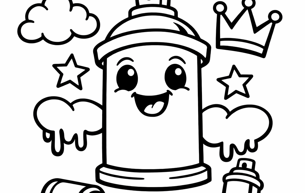 Kolorowanka Graffiti