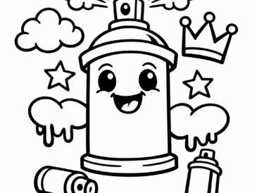 Kolorowanka Graffiti