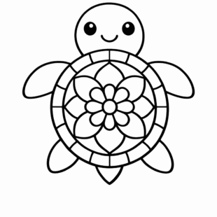 Kolorowanka Mandala Zwierzęta