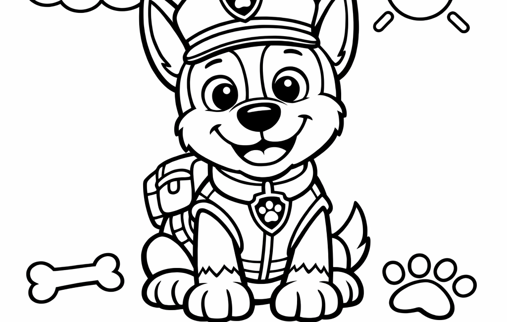 Kolorowanka Paw Patrol