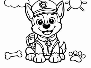Kolorowanka Paw Patrol