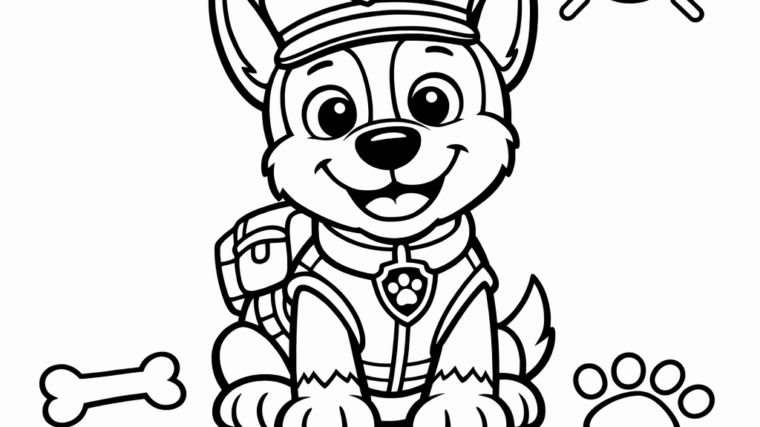 Kolorowanka Paw Patrol