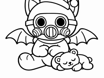 Kolorowanka Poppy Playtime Chapter 3