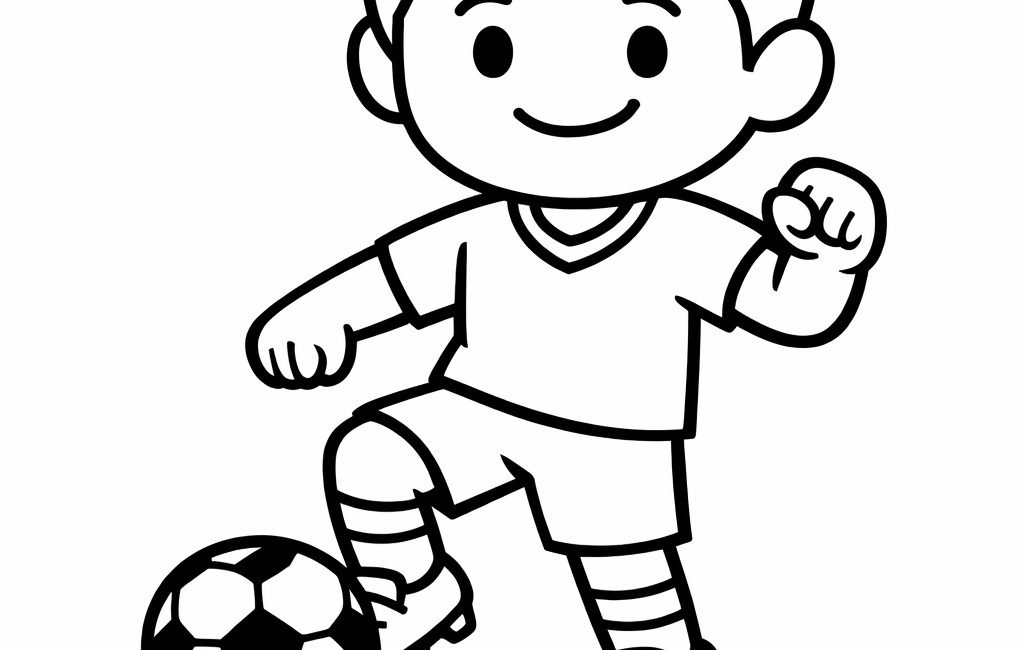 Kolorowanka Robert Lewandowski Rysunek