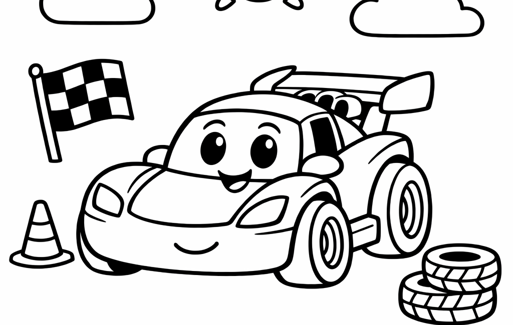 Kolorowanka T Racers