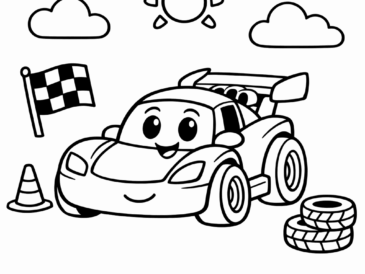 Kolorowanka T Racers