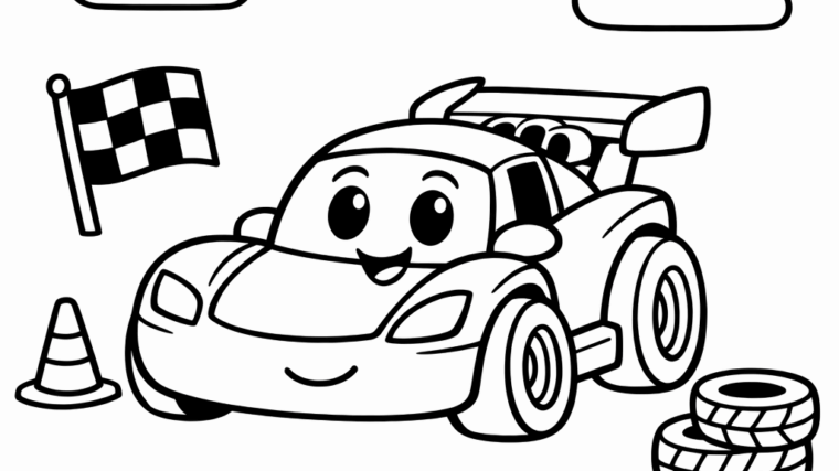 Kolorowanka T Racers